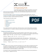 Stata Programming Tools