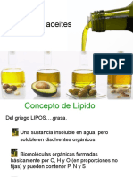 GRASAS Y ACEITES, Alimentos, 2018