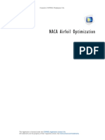 NACA Airfoil Optimization: Created in COMSOL Multiphysics 5.3a