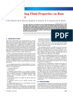 Effect of Drilling Fluid Properties On Rate of Penetration