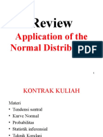 Review: Application of The Normal Distribution