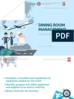 Dining Room Management LMS