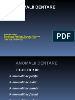 Curs 08 Anomalii Dentare