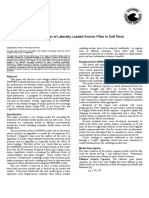 A New Method For The Design of Laterally Loaded Anchor Piles in Soft Rock 2004 AG Erbrich