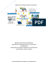 Mapa Mental y Trabajo Sobre El Plan Nacional de Ciencia, Tecnologia e Innovación