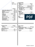 Delta Airlines 747-400 Checklist