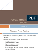 Organizing The Sales Effort (Chapter 4) 2 E-Learning PDF