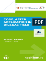 Code - Aster Application in The Oil&gas Field