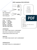 Verb To-Be in Past: Was/Were (Fue O Estuvo) : Studious Punctual A Student in The School in The Park