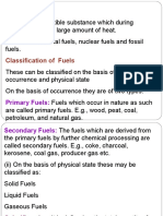 Fuel and Combustion