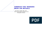 Metodos Numericos para Ingenieros Quimicos