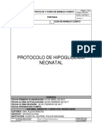 Hipoglicemia Neonatal