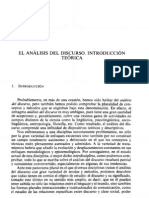 Analisis Del Discurso Introduccion Teorica