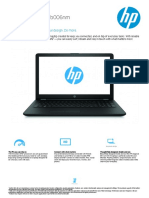 HP Notebook 15-rb006nm: Reliable Performance. Beautiful Design. Do More