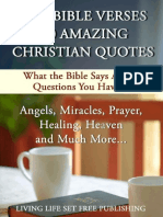 1,300 Bible Verses, 800 Amazing Christian Quotes, 50 Interactive Categories