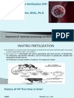 Techniques of in Vitro Fertilization in Domestic Animals