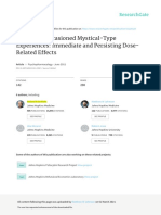 Griffiths Johnson Et Al. Dose Effects 2011