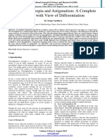 Myopia, Hyperopia and Astigmatism: A Complete Review With View of Differentiation