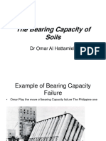 The Bearing Capacity of Soils: DR Omar Al Hattamleh