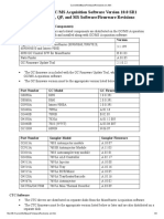 Masshunter Gc/Ms Acquisition Software Version 10.0 Sr1 GC, CTC, HS, QP, and Ms Software/Firmware Revisions