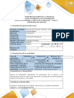 Guía de Actividades y Rubrica de Evaluación - Fase 3 - Alternativa de Solución