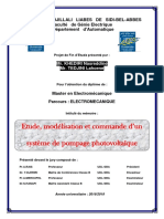 Etude Modelisation Et Commande D Un Syst PDF