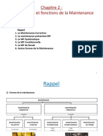 Cours 2-Politique, Fonctions Et Opérations de La Maintenance PDF