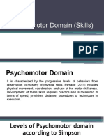 Psychomotor Domain2