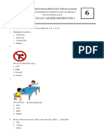 Soal Uas B.inggris 6