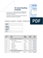 IC Simple Gantt Chart Template 8640 V1