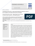 Considereacion de La Reproducibilidad de Posicion Natural de La Cabeza Utilizando Diferentes Metodos