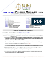 RA 7942 - PH Mining Act (1995)