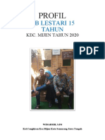 Profil KB Lestari Mijen Winarsih 2020