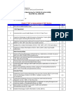 COVID-19 Checklist