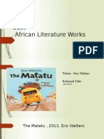 21st African Literature Works