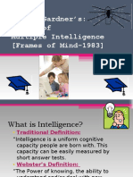 Multiple Intelligence