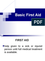 Basic First Aid