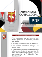 Aumento Capital Uso de La Revaluacio