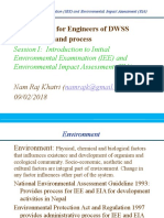 IEE EIA Introduction and Process