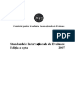 Standarde Internationale Evaluare 2007