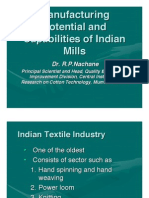 Manufacturing Potential and Capabilities of Indian Mills