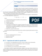 Regresión Lineal Simple, de Las Páginas 360 A La 366