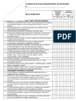 Autoevaluarea Și Evaluarea În Baza Standardelor Profesionale