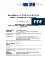 Quality Management Document Annex 1 Qualification of HPLC Equipment