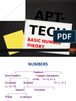 Basic Number Theory 2017