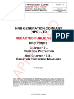 Public Version of HPC PCSR3 Sub-Chapter 19.3 - Radiation Protection Measures