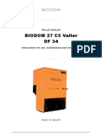 BIODOM 27 C5 DF Installation Manual PDF