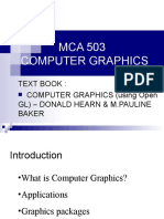 Application of Computer Graphics