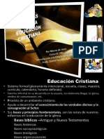 Bases Historicas para La Educacion Cristiana