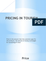 Pricing in Tourism